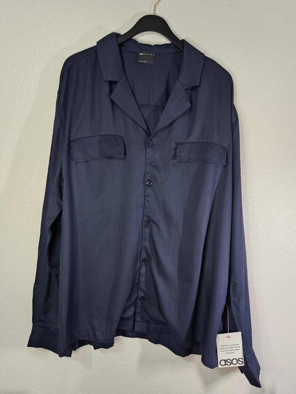 Asos DESIGN Relaxed Camp Collar Shirt